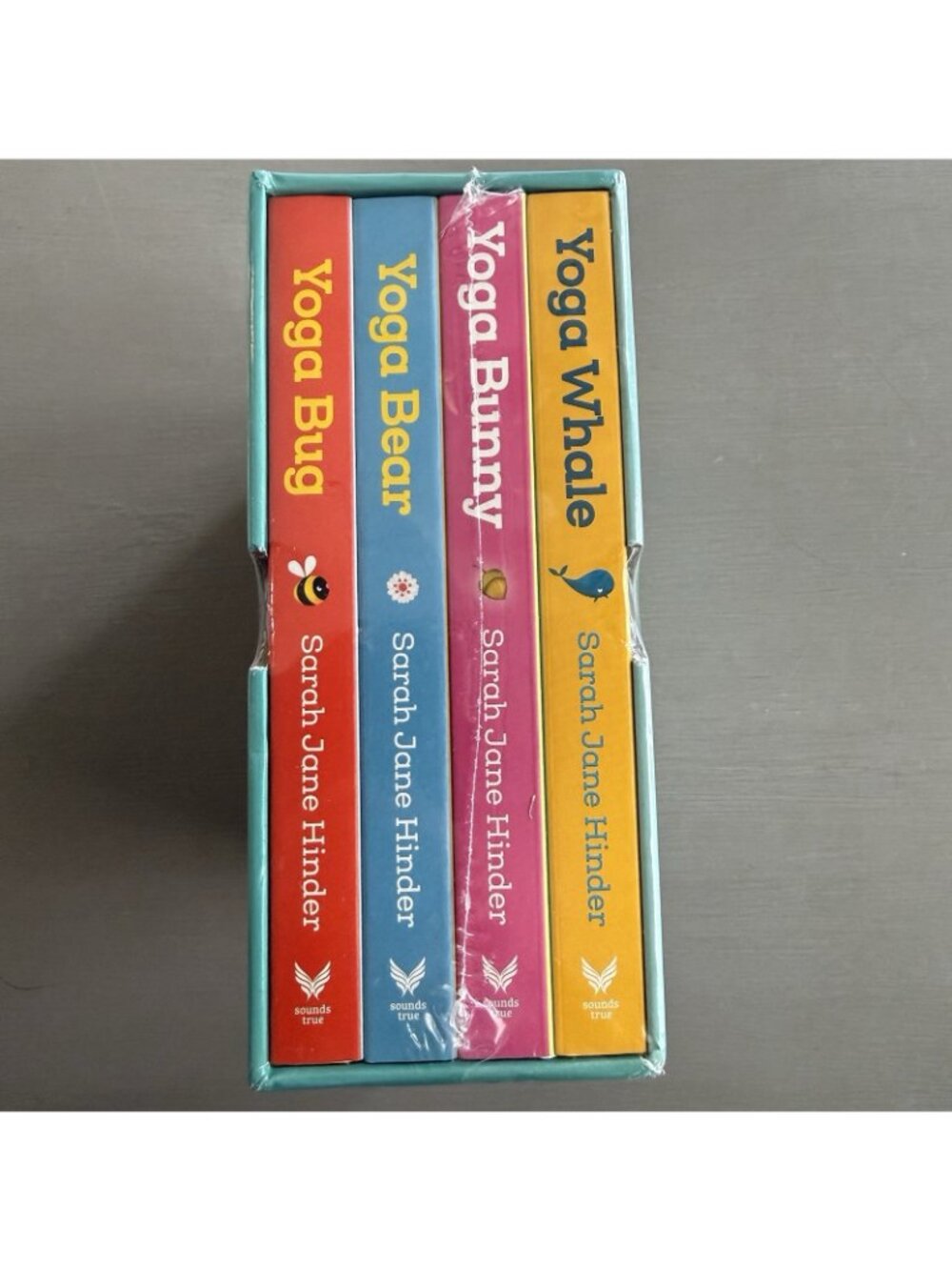 NEW SEALED Yoga Kids & Animal Friends Book Set Simple Poses by Sarah Jane Hinder